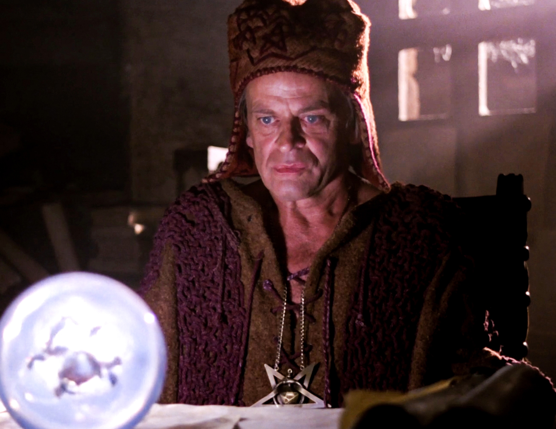 Klaus Kinski en El caballero del dragón