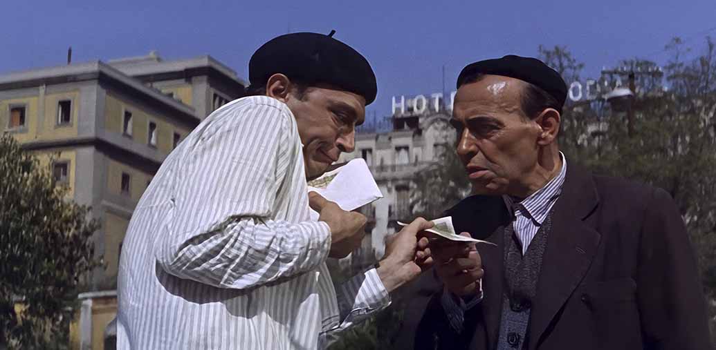 Fotograma de Los tramposos, en la picaresca española