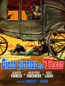 'Cinco pistolas de Texas' novedad de FlixOlé en julio de 2026