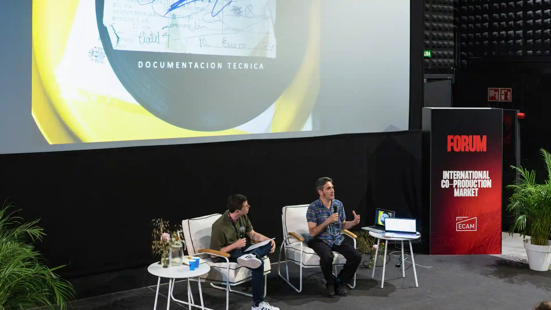 Presentación del proyecto Cabezas cortadas en ECAM Forum