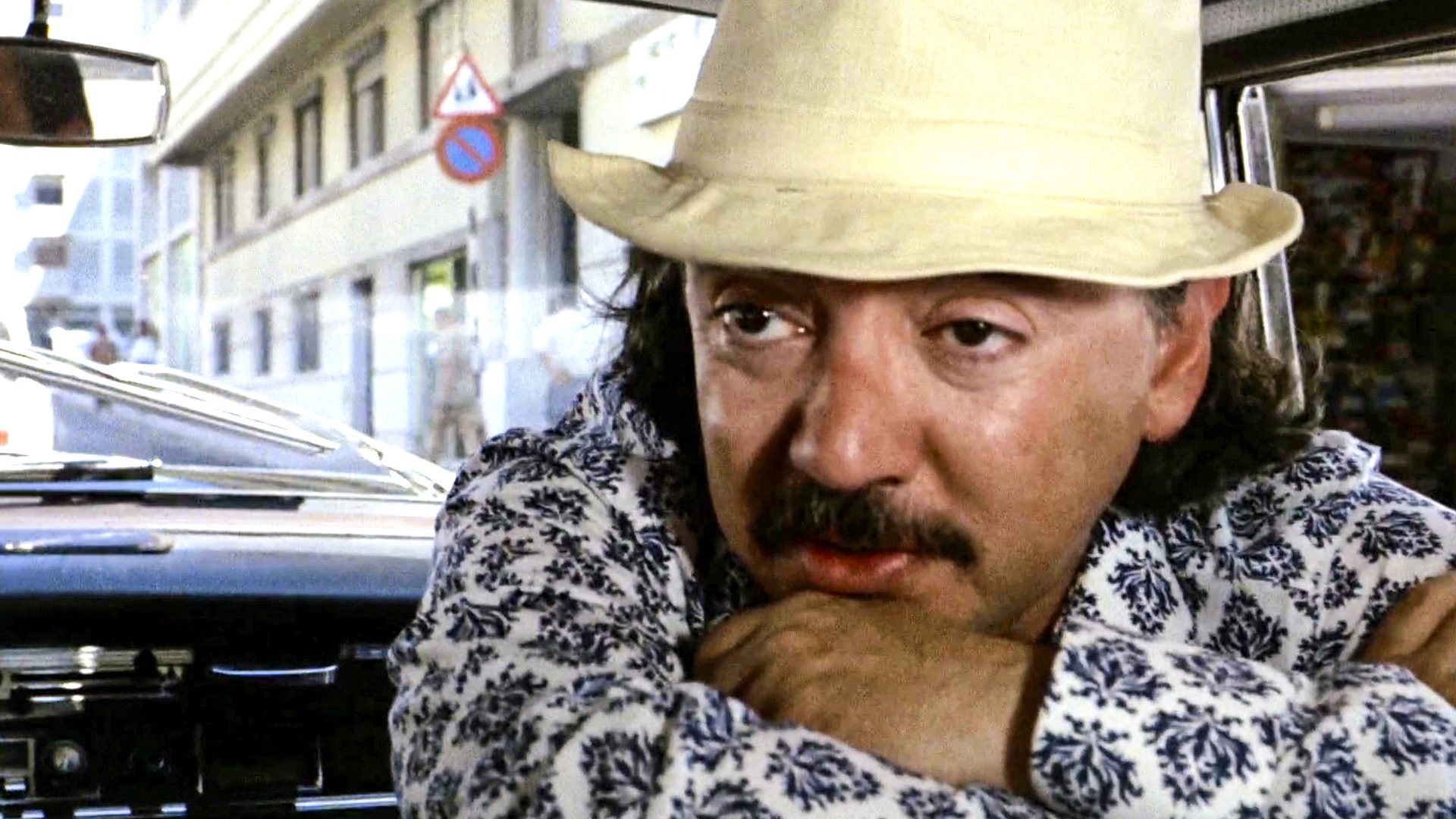 Jesús Jess Franco en El diablo que vino de Akasawa, película que dirige y protagoniza